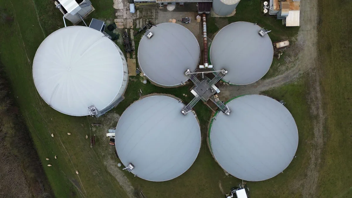 biogaslösningar av avfall i utsatta länder