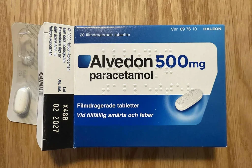 hur mycket Alvedon kan man ta