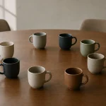 Kaffekoppar i ring som symbol för Europeiska unionen